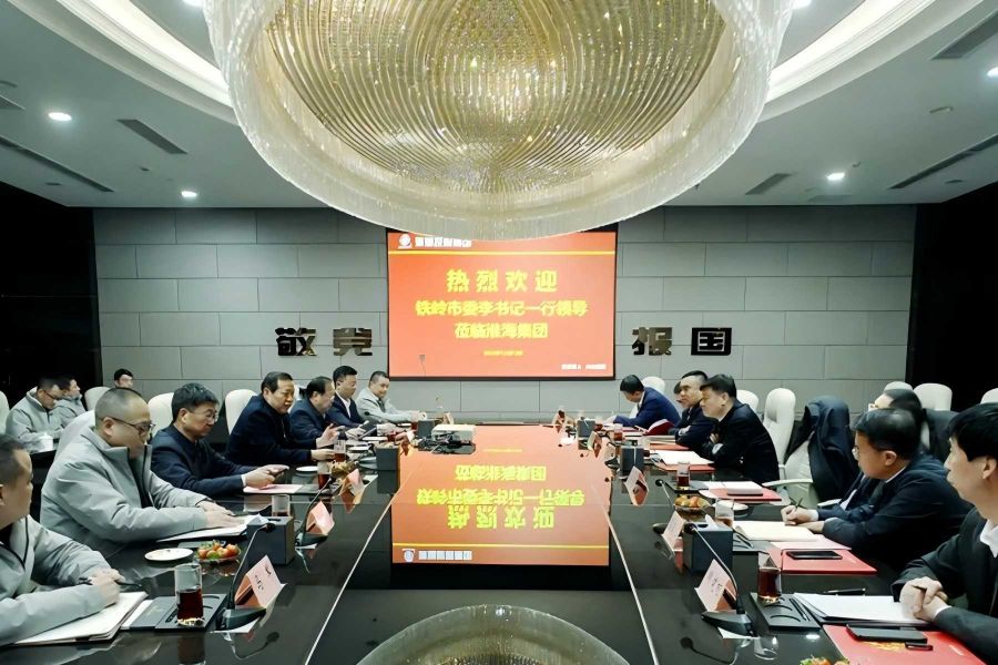 鐵嶺市委書(shū)記李文飆一行蒞臨集團(tuán)調(diào)研